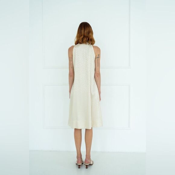 NWT Monica Nera Soho Midi White Dress Size XS - Picture 7 of 13